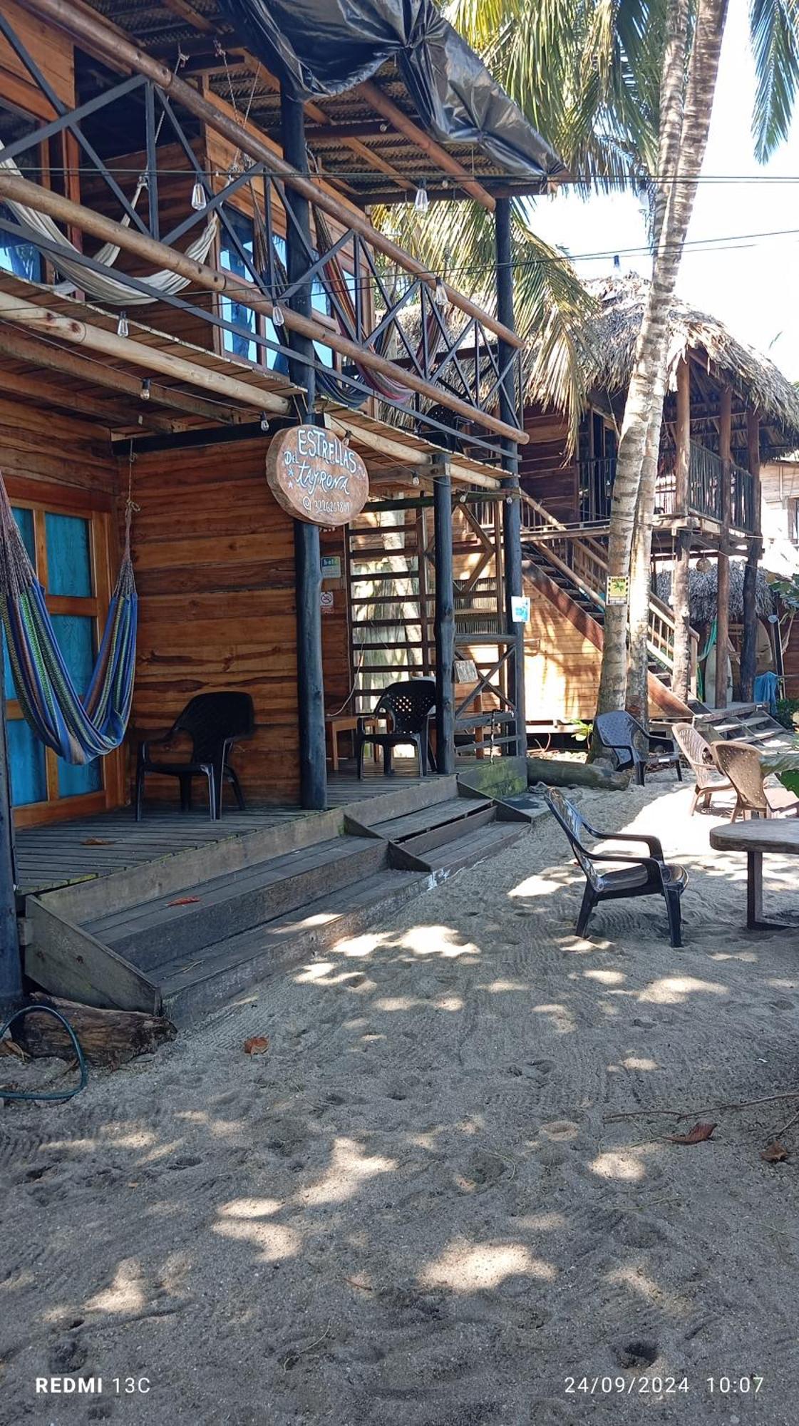 Hostal Estrellas Del Tayrona Playa Mendihuaca Guachaca Luaran gambar