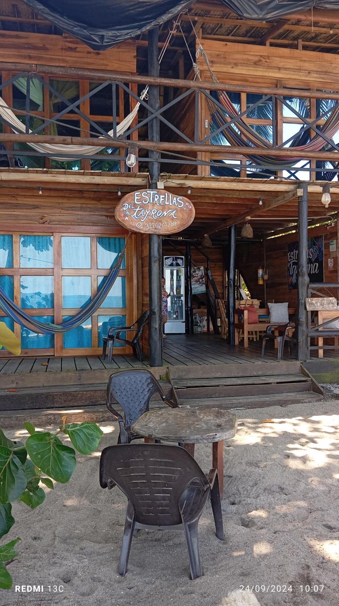 Hostal Estrellas Del Tayrona Playa Mendihuaca Guachaca Luaran gambar